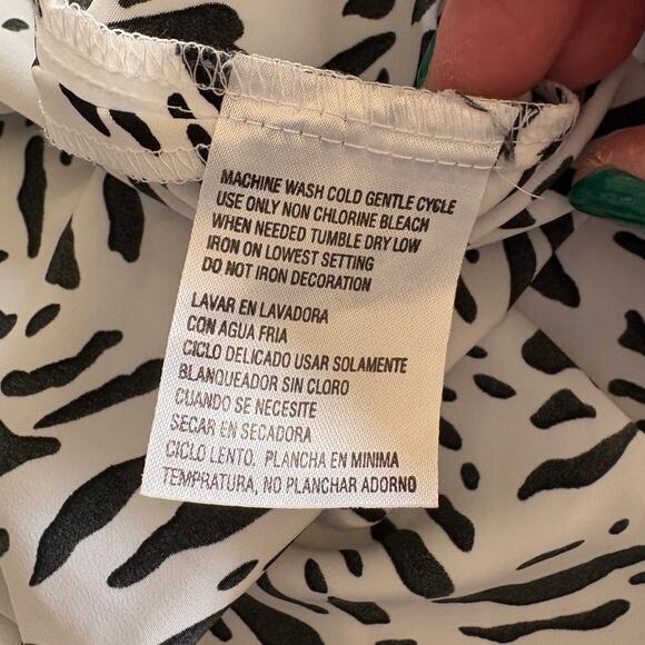 Liz Baker Vintage Zebra Jacket Size Large - Picture 5 of 5